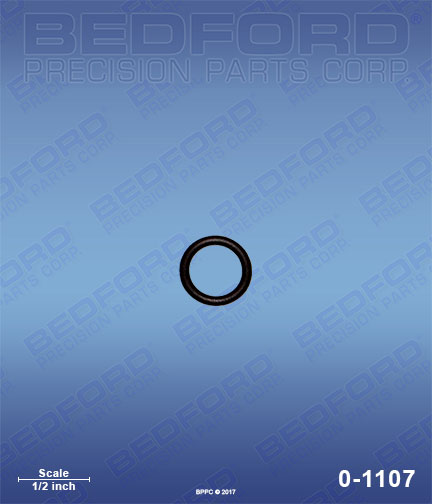 Bedford 0-1107 replaces Graco 155-685 / Graco 155685 O-Ring for Graco Viscount Hydraulic Motors