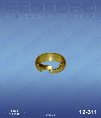 Bedford 12-311 replaces  Compression ring for 5/16" ID hose for  Re-Usable Hose Connectors
