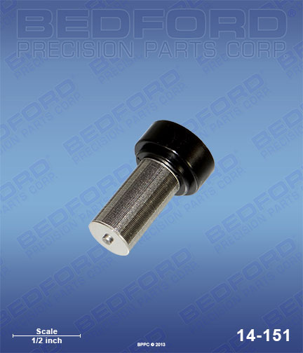 Bedford 14-151 replaces  205-264 / Graco 205264 Tip Filter Element, 100 mesh, fine for  Tip Filters