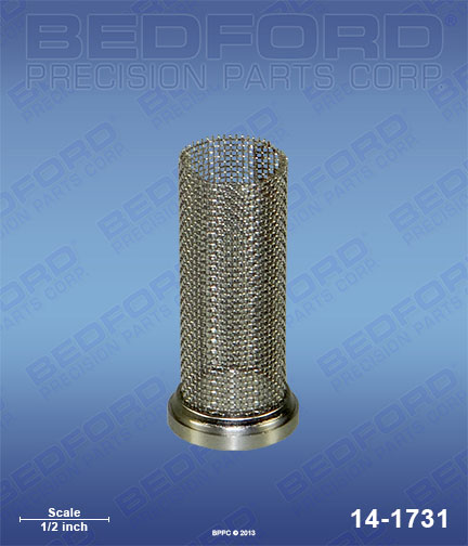 Bedford 14-1731 replaces  83-2705 / Binks 832705 30 Mesh Filter Element for  Inline Filters / Tip Filters