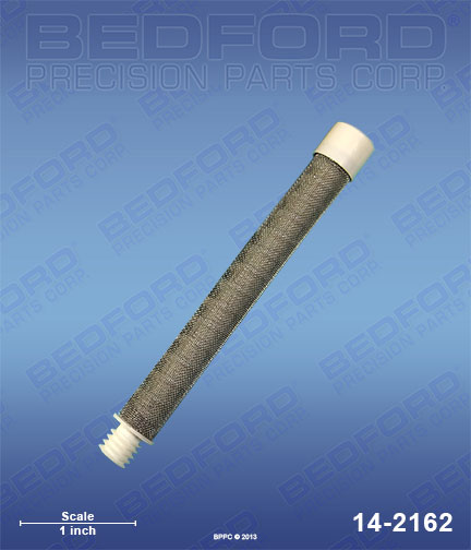 Bedford 14-2162 replaces Titan / Speeflo 540-060 / Titan 540060 Outlet Filter, 60 mesh, medium, white (bulk 500-200-06) for Titan / Speeflo Impact 400