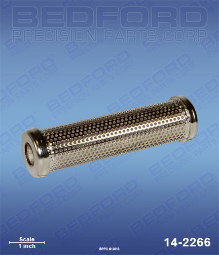 Bedford 14-2266 replaces Titan 920-005 / Speeflo 920005 Outlet Filter Element, 100 mesh, no check ball for Titan 3311 XC