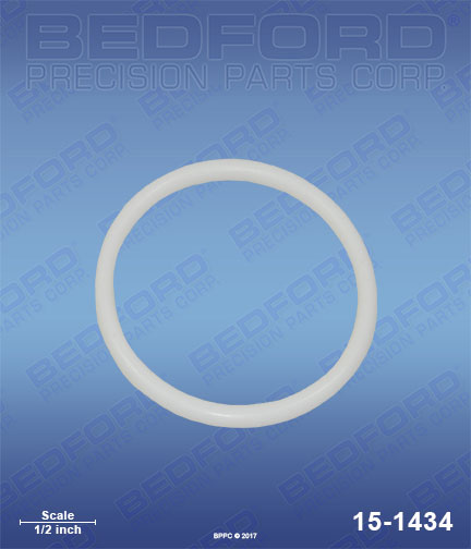 Bedford 15-1434 replaces  104-804 / Graco 104804 Teflon O-Ring for  Graco Outlet Filter Assemblies