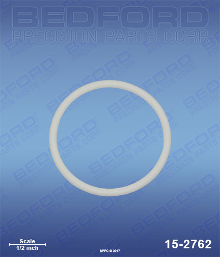 Bedford 15-2762 replaces Titan 704-297 / Titan 704297 Teflon O-Ring, outlet filter housing for Titan Advantage GPX 85