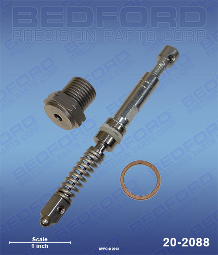 Bedford 20-2088 replaces Titan 520-025 / Titan 520025 Gun Repair Kit, SGX-20 for Titan SS-5 Spray Gun