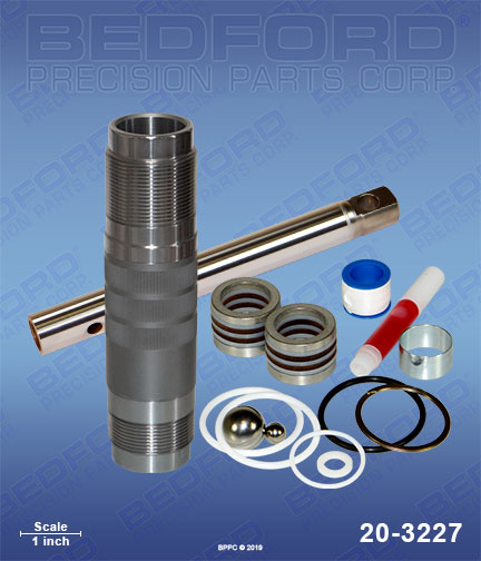 Bedford 20-3227 replaces Titan / Speeflo 107-501 / Titan 107501 Major Repair Kit (Includes rod, cylinder & repair kit) for Titan / Speeflo PowrLiner 5000