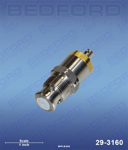 Bedford 29-3160 replaces  24B-156 / Graco 24B156 Dump Valve, Heavy Duty for  High-Pressure Valves