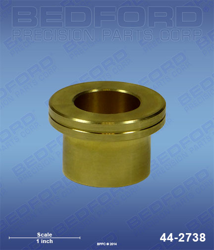 Bedford 44-2738 replaces Wagner SprayTech / Sherwin-Williams 0508676 Piston Bushing, lower for Wagner SprayTech / Sherwin-Williams SW623 (EPX-style)