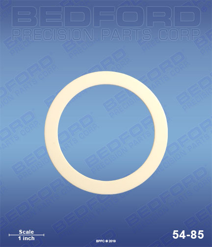 Bedford 54-85 replaces  770-584 / Titan 770584 White Plastic for  Spray Gun Cup Lid Gaskets