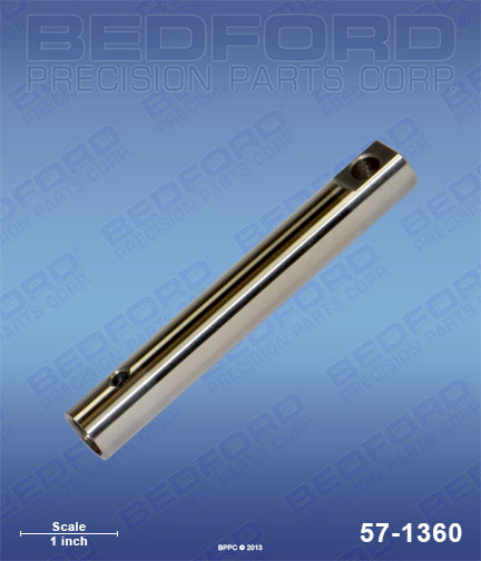Bedford 57-1360 replaces Graco / Sherwin-Williams 181-879 / Graco 181879 Piston Rod (carbon steel) for Graco / Sherwin-Williams Ultimate 500