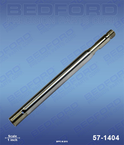 Bedford 57-1404 replaces Graco 223-589 / Graco 223589 Piston Rod (chrome plated stainless steel) for Graco EH 433 GT