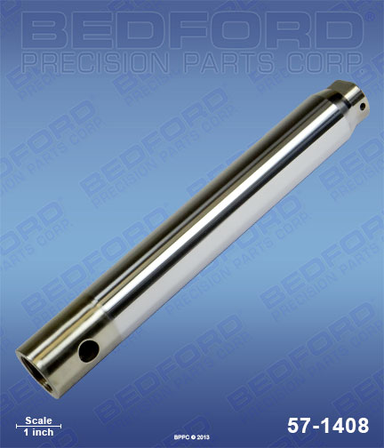 Bedford 57-1408 replaces Graco 178-888 / Graco 178888 Piston Rod (chrome plated stainless steel) for Graco GH 733 (Hydra-Spray)