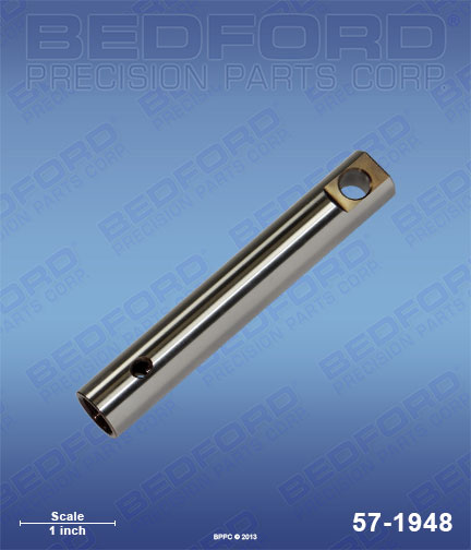 Bedford 57-1948 replaces Graco 187-613 / Graco 187613 Piston Rod, stainless steel for Graco Fuller OBrien Pro 301 sts