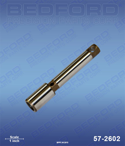 Bedford 57-2602 replaces Wagner SprayTech / Sherwin-Williams 0295306A Piston Rod for Wagner SprayTech / Sherwin-Williams SW419 (EP-style)