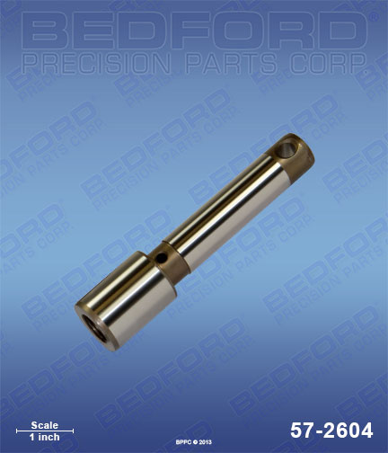 Bedford 57-2604 replaces Wagner SprayTech / Sherwin-Williams 0295516A Piston Rod for Wagner SprayTech / Sherwin-Williams SW623 (EP-style)