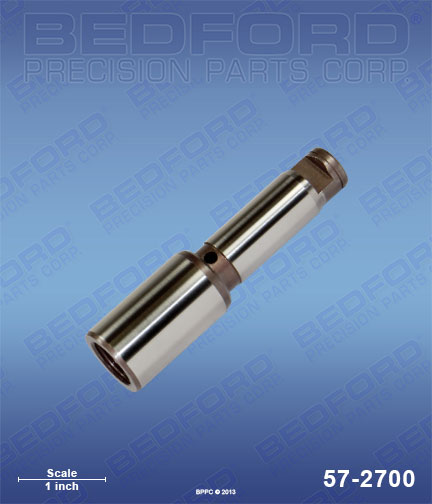 Bedford 57-2700 replaces Titan / Speeflo 704-551A / Titan 704551A Piston Rod (rod only) for Titan / Speeflo PowrLiner 3100 GXC