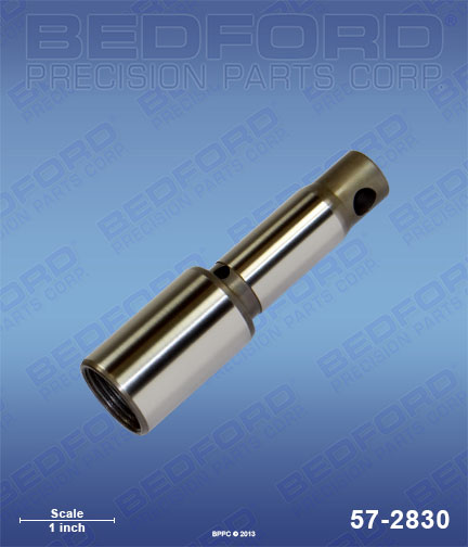 Bedford 57-2830 replaces Wagner SprayTech / Sherwin-Williams 0551669 Piston Rod for Wagner SprayTech / Sherwin-Williams SW726 (EPX-style)