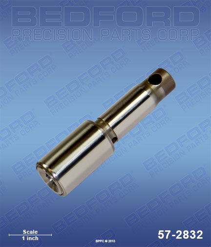 Bedford 57-2832 replaces Wagner SprayTech / Sherwin-Williams 0551678 Piston Rod Assembly (complete with outlet compoents) for Wagner SprayTech / Sherwin-Williams SW726 (EPX-style)