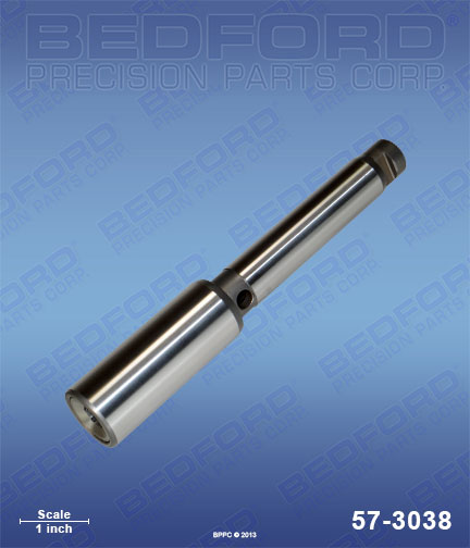Bedford 57-3038 replaces Titan 805-235A / Titan 805235A Piston Rod Assembly (includes: rod, seat, ball, retainer, cage, gaskets) for Titan Impact 740