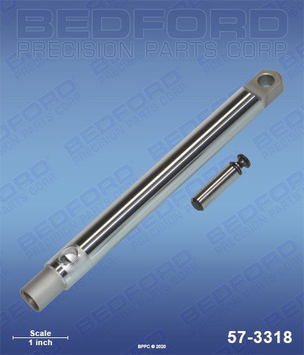 Bedford 57-3318 replaces Graco / Sherwin-Williams 243-174 / Graco 243174 Piston Rod for Graco / Sherwin-Williams Nova Pro