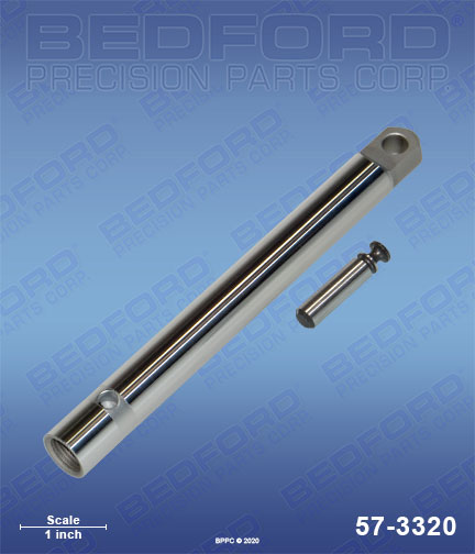 Bedford 57-3320 replaces Graco 243-179 / Graco 243179 Piston rod for Graco Duron DT
