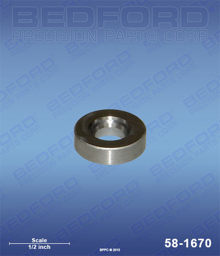 Bedford 58-1670 replaces HERO 11A-4 / H.e.r.o. 11A4 Seat, 3/8", Carbide for HERO 85 SEL
