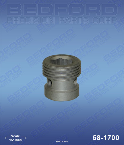 Bedford 58-1700 replaces Wagner SprayTech 93638 Seat, outlet valve for Wagner SprayTech 3500 (Diaphragm series)