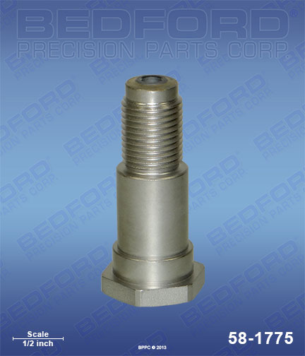 Bedford 58-1775 replaces Wagner SprayTech / Amspray 218-036 / Graco 218036 Piston Valve for Wagner SprayTech / Amspray Fuller OBrien Fultronic 1000