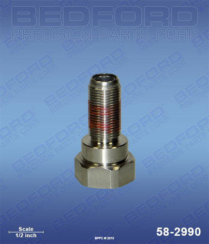 Bedford 58-2990 replaces Graco / Sherwin-Williams 239-937 / Graco 239937 Piston Valve for Graco / Sherwin-Williams Nova 390 ProStep